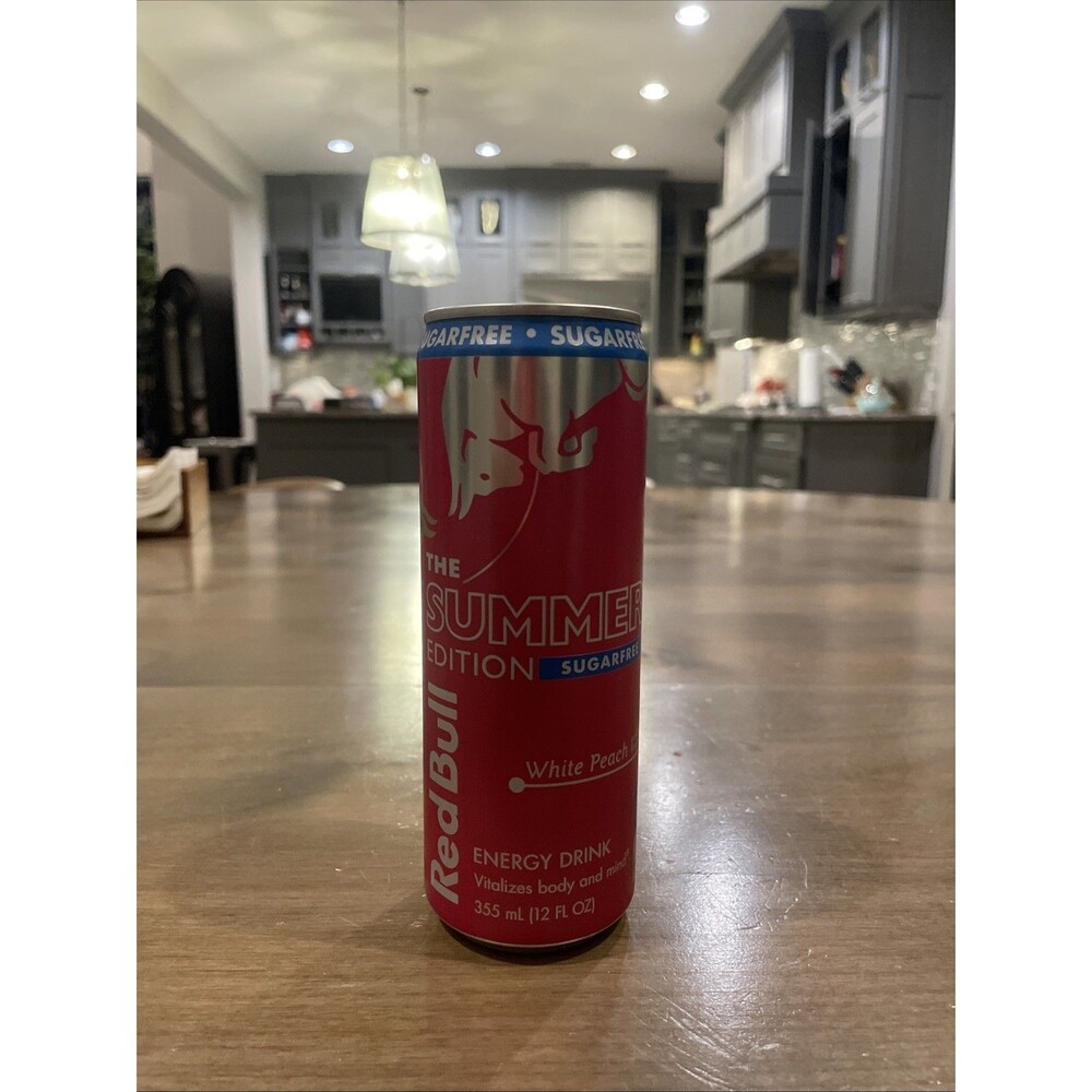 LIMITED EDITION Red Bull White Peach 8.4oz Summer Edition